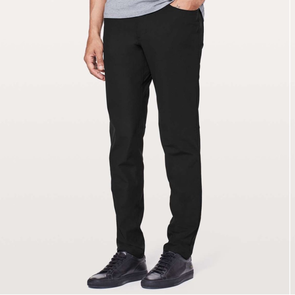 Lululemon ABC Slim *Warpstreme 34” in black size 30